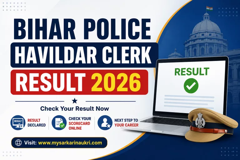 Bihar Police Havildar Clerk Result 2026