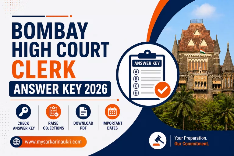 Bombay High Court Clerk Answer Key 2026