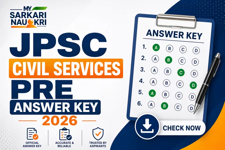 JPSC Civil Services Pre Answer Key 2026