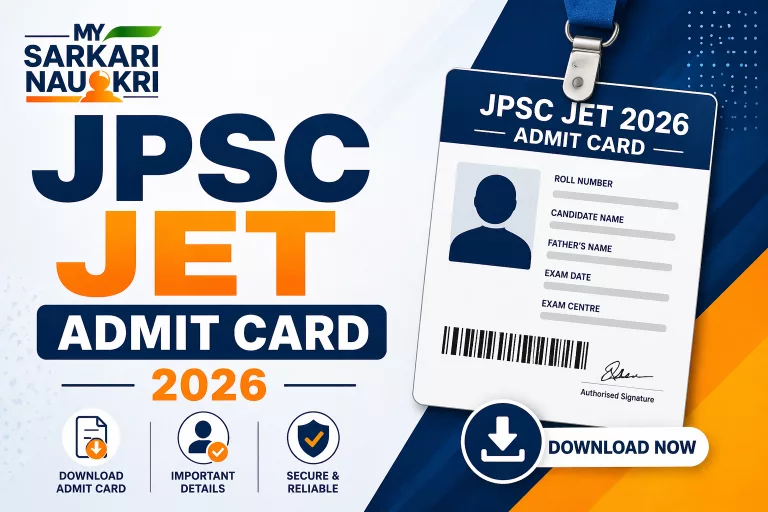 JPSC JET Admit Card 2026