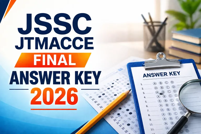 JSSC JTMACCE Final Answer Key 2026