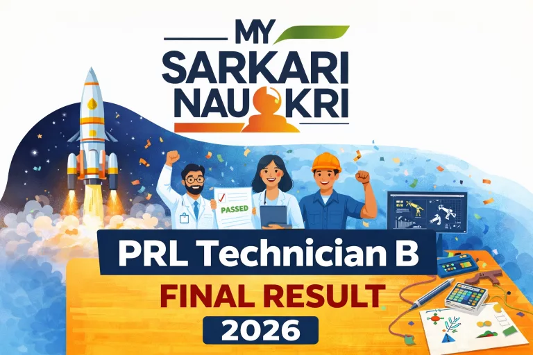 PRL Technician B Final Result 2026