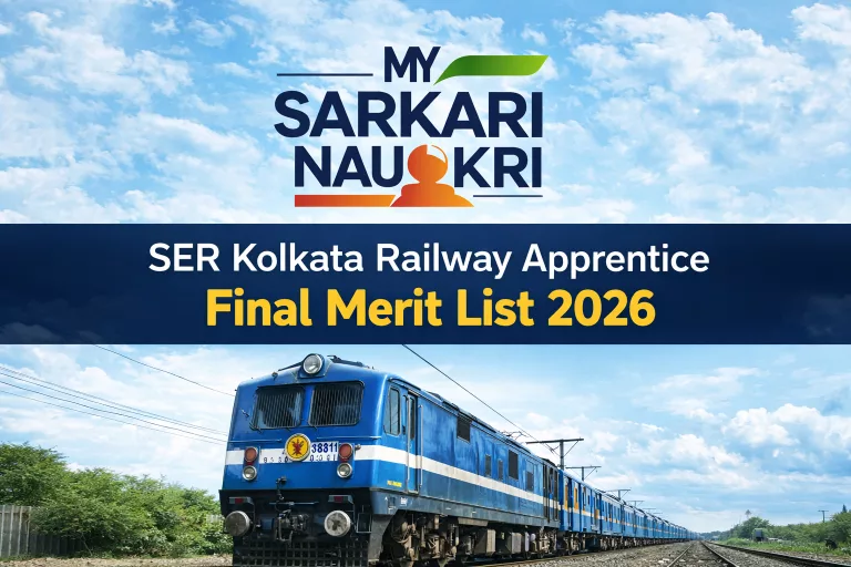 SER Kolkata Railway Apprentice Final Merit List 2026