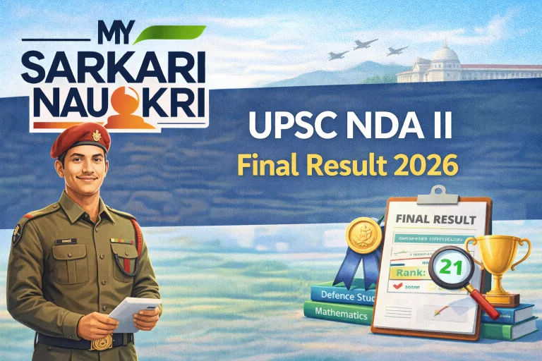 UPSC NDA II Final Result 2026