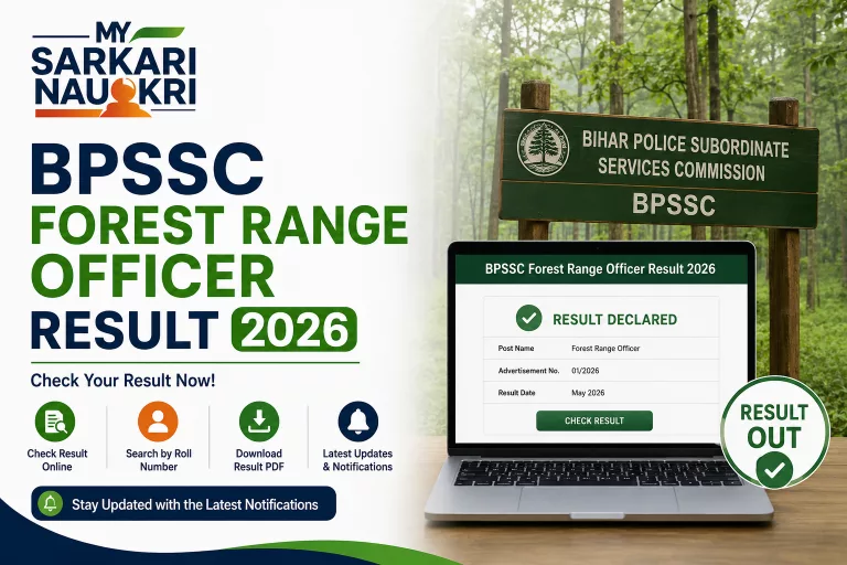 BPSSC Forest Range Officer Result 2026
