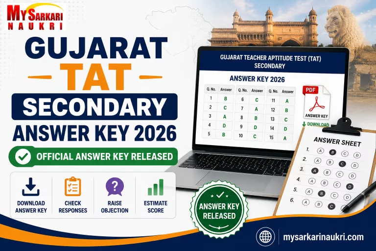 Gujarat TAT Secondary Answer Key 2026