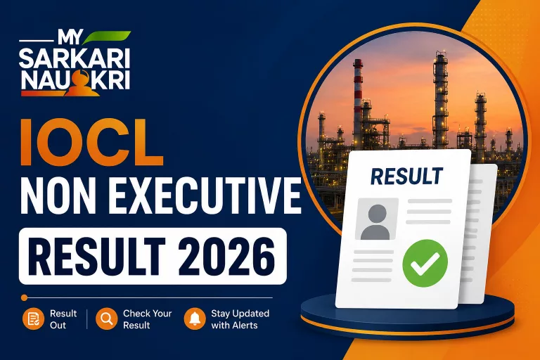 IOCL Non Executive Result 2026