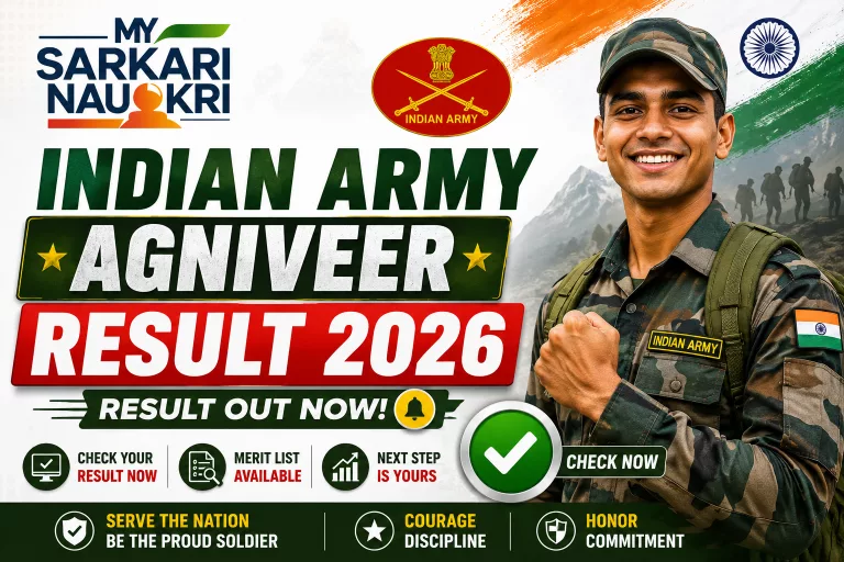 Indian Army Agniveer Result 2026