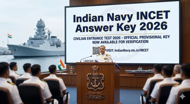 Indian Navy INCET Answer Key 2026