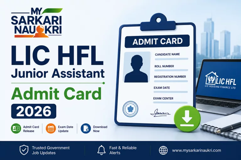 LIC HFL Junior Assistant Admit Card 2026