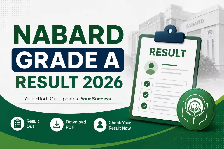 NABARD Grade A Final Result 2026