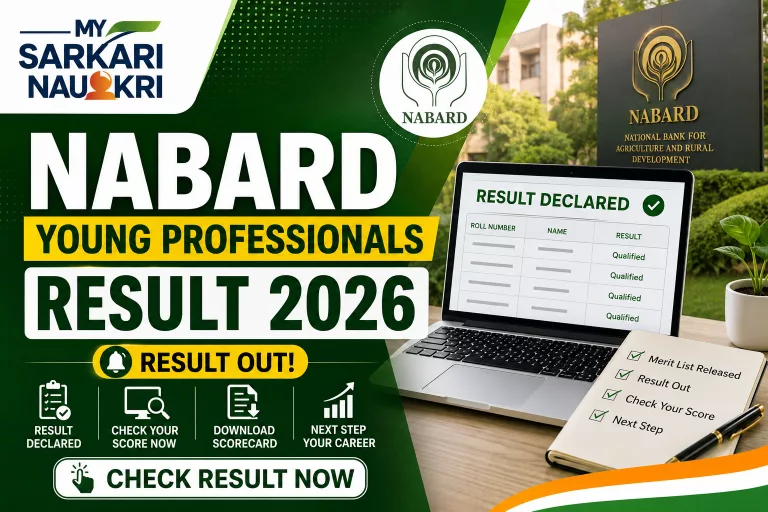 NABARD Young Professionals Result 2026