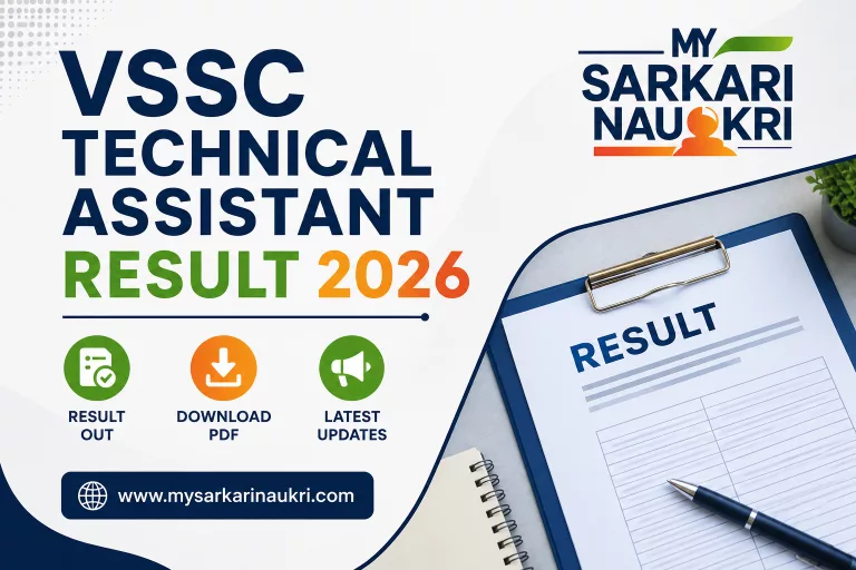 VSSC Technical Assistant Result 2026