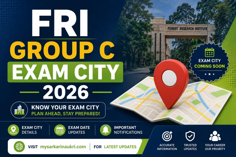 FRI Group C Exam City 2026