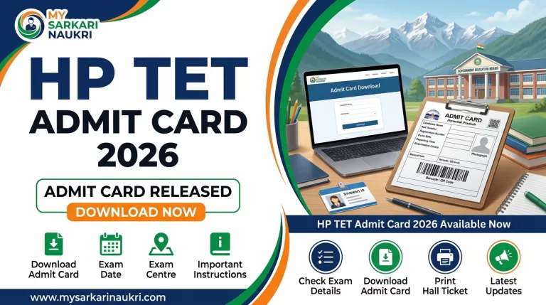 HP TET Admit Card 2026