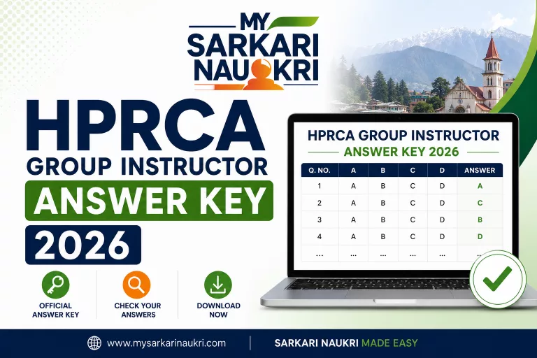 HPRCA Group Instructor Answer Key 2026
