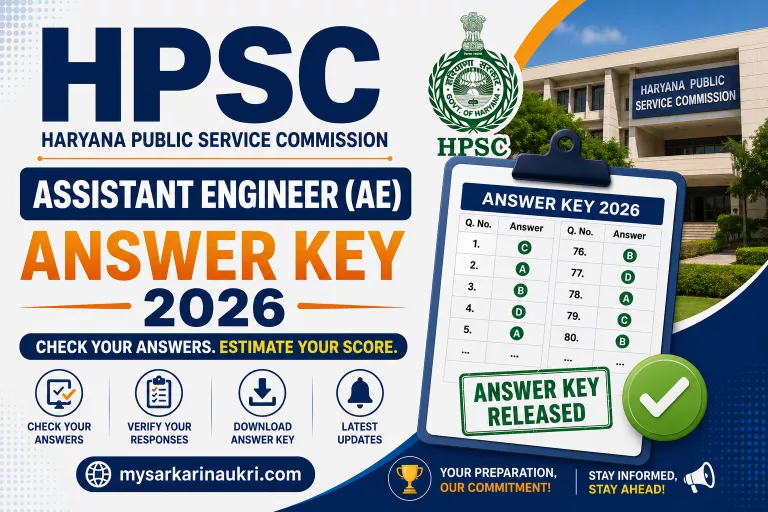 HPSC AE Answer Key 2026