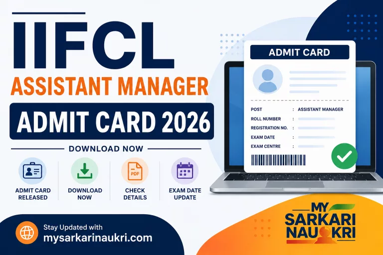 IIFCL Assistant Manager Admit Card 2026