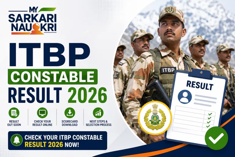 ITBP Constable Result 2026