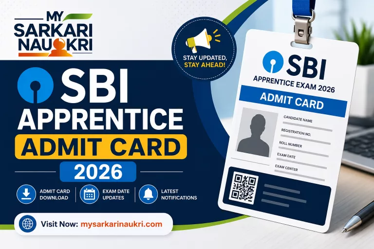SBI Apprentice Admit Card 2026