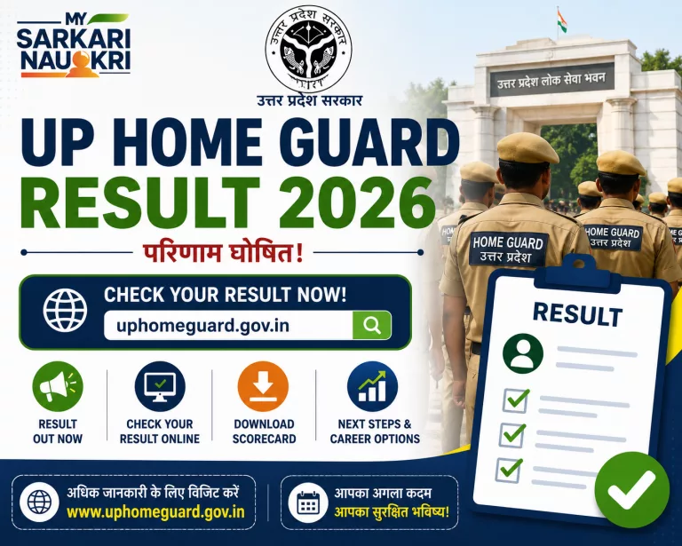UP Home Guard Result 2026