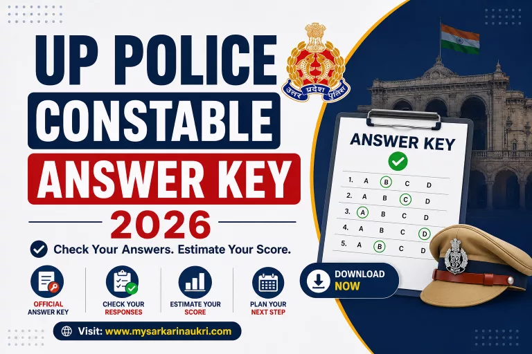 UP Police Constable Answer Key 2026