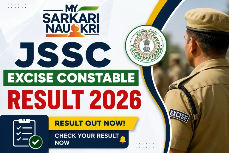 JSSC Excise Constable Result 2026