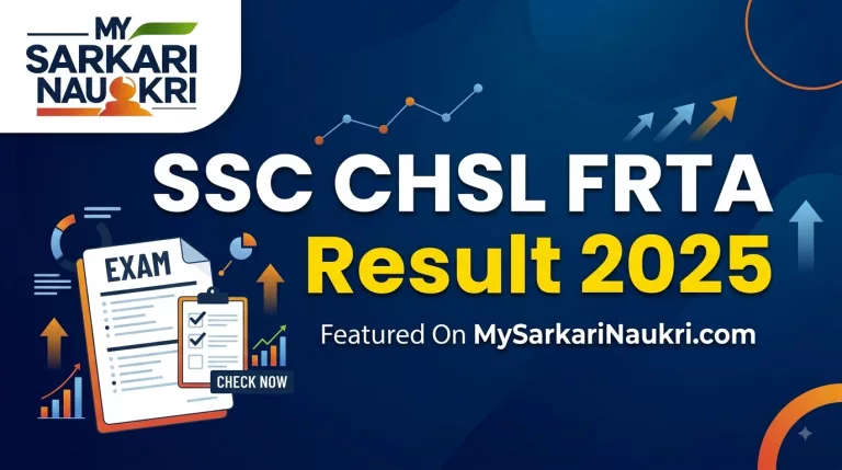 SSC CHSL FRTA Result 2025