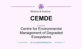 Centre for Environmental Management of Degraded Ecosystems Logo