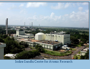 Indira Gandhi Centre for Atomic Research Logo