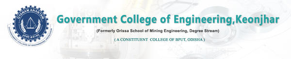Government College of Engineering Keonjhar Logo
