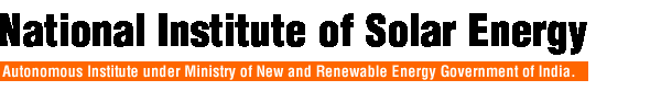 National Institute of Solar Energy Logo