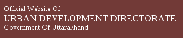 Urban Development Directorate Uttarakhand Logo