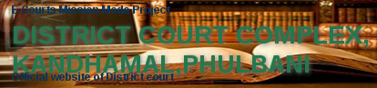 District Judge Kandhamal Logo