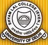 Shyam Lal College (Evening) Logo
