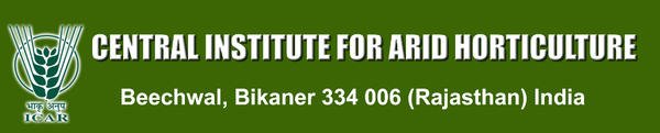 Central Institute for Arid Horticulture Logo
