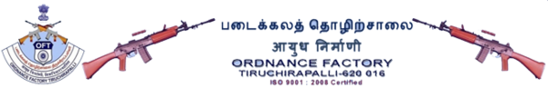 Ordnance Factory Tiruchirapalli Logo