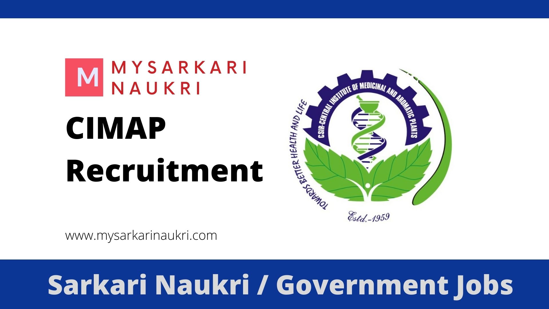 CIMAP Recruitment 2026: Jobs, Eligibility, Salary & Application Guide