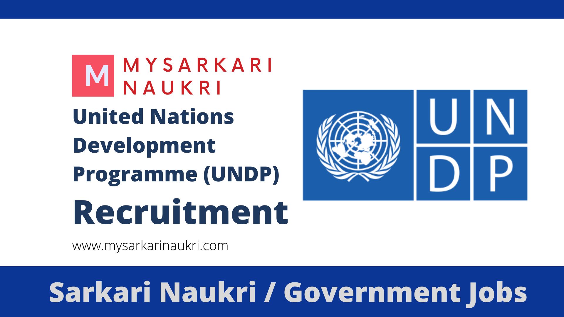 UNDP Recruitment 2026 in.undp.org Jobs
