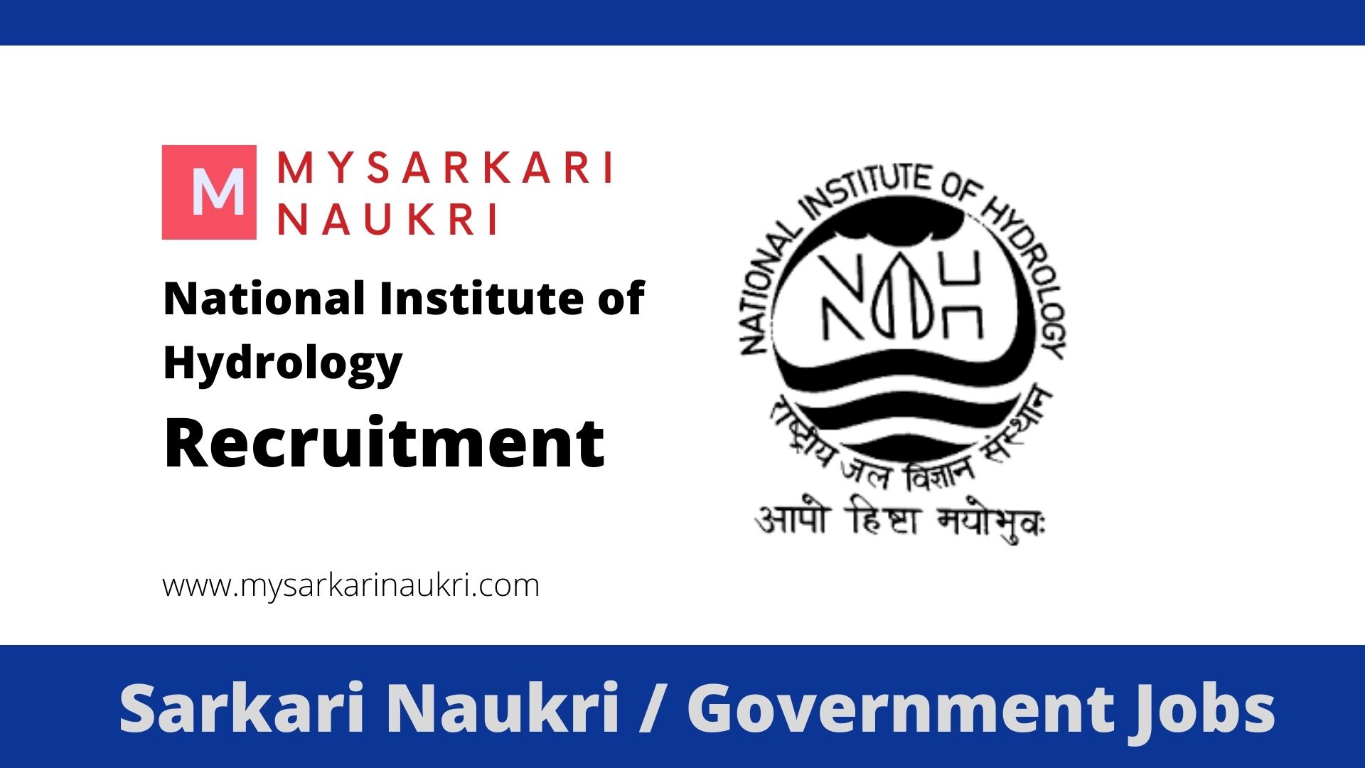 Nih Roorkee National Institute of Hydrology (NIH) Recruitment 2026: Apply Online ...