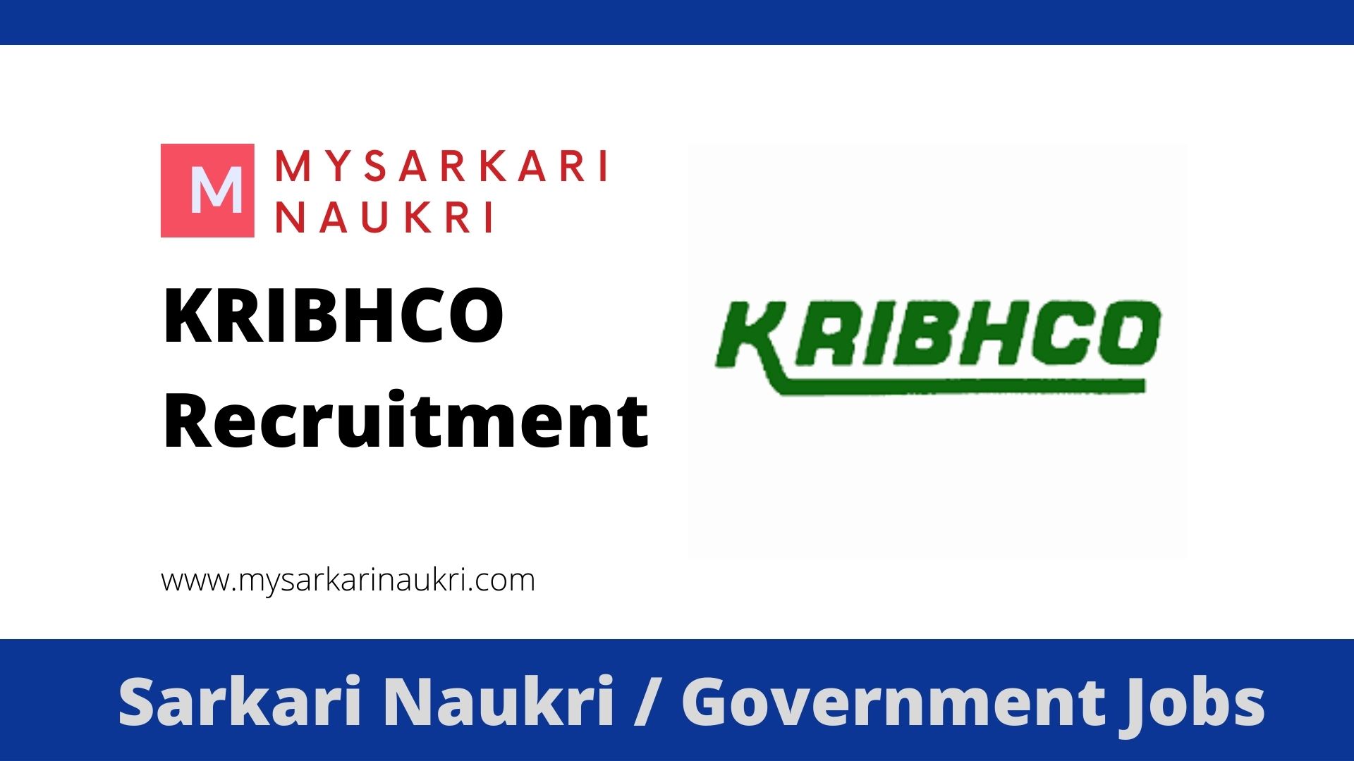 KRIBHCO Recruitment 2023, Apply Online for GET Vacancies