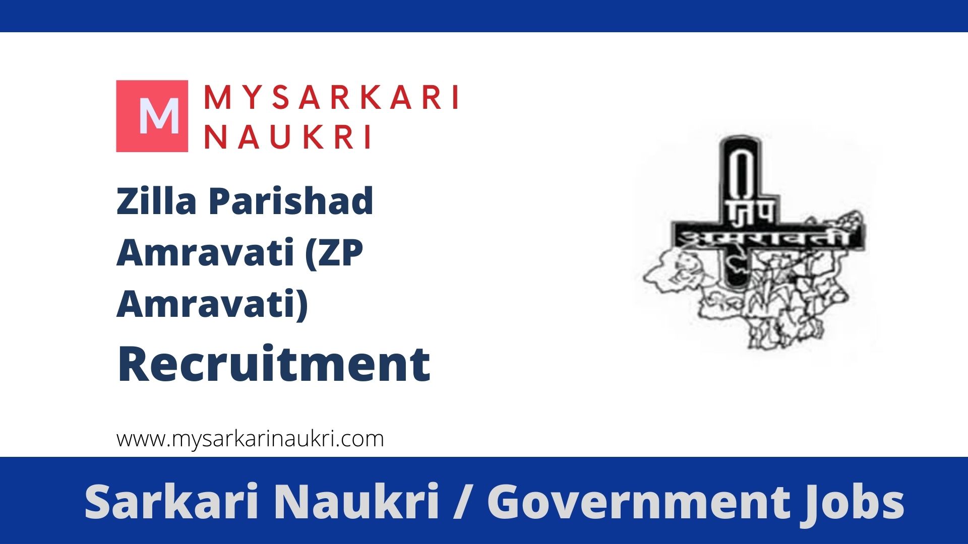 ZP Amravati Recruitment 2023 zpamravatigov.in ZP Amravati Jobs