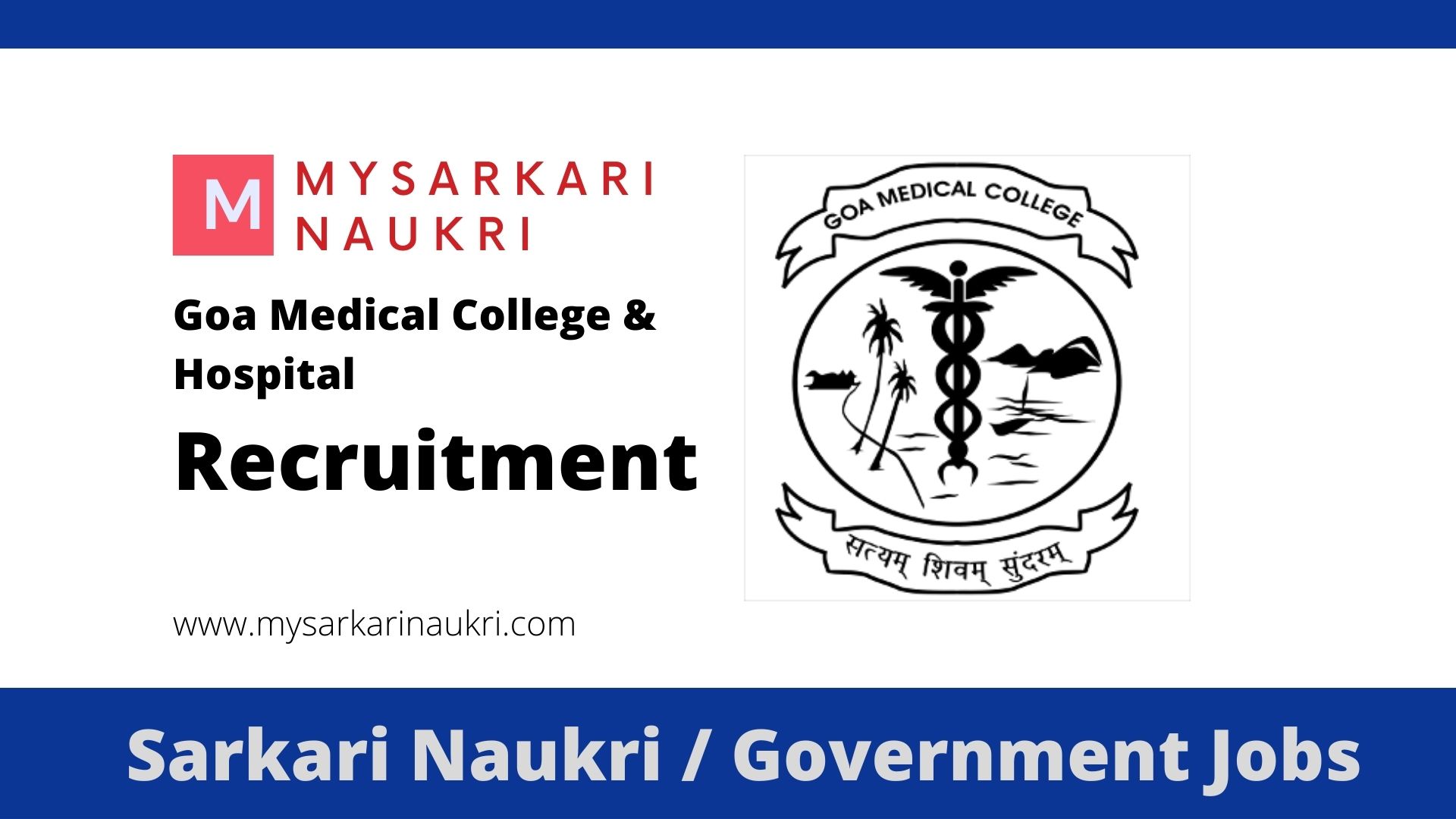Goa Medical College & Hospital Recruitment 2023 gmc.goa.gov.in Jobs