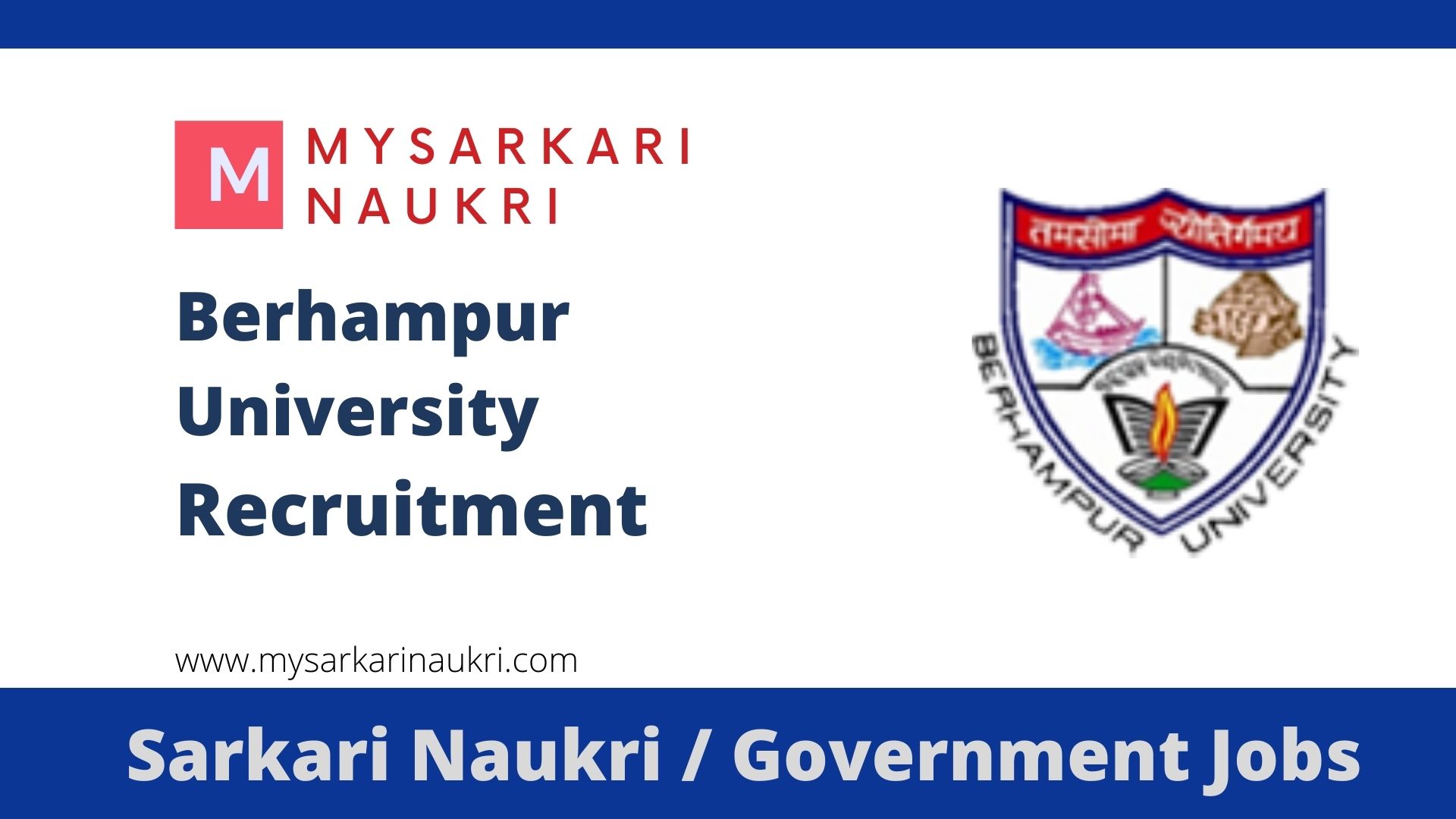 Berhampur University Result - MA, M. Sc, PG Diploma & Other Course Results  Download Now