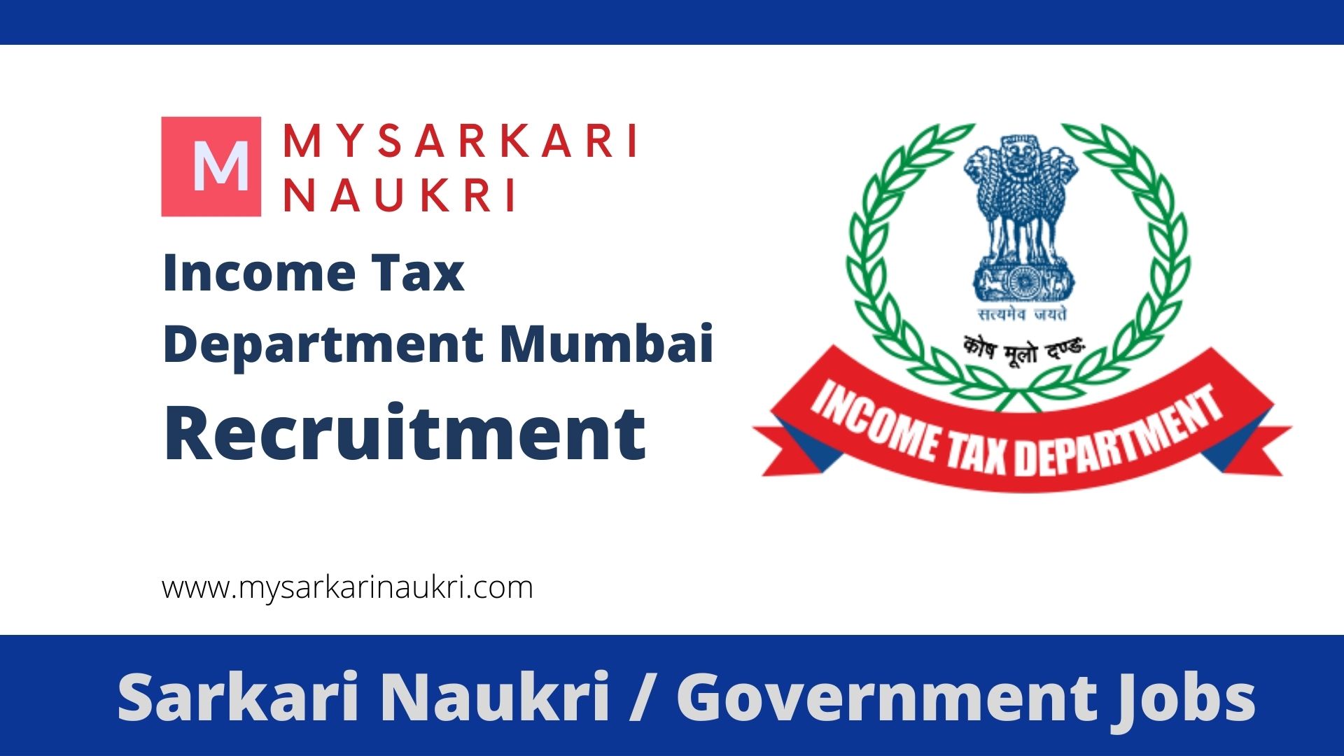 Tax Department Mumbai Recruitment 2023 For 12 Young Professional