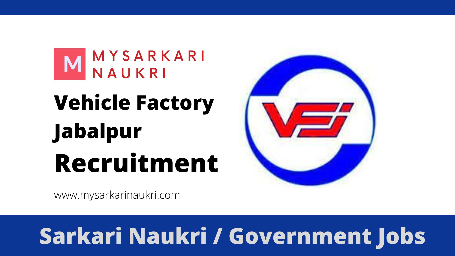 Vehicle Factory Jabalpur Recruitment 2024 For 10 Design Engineer