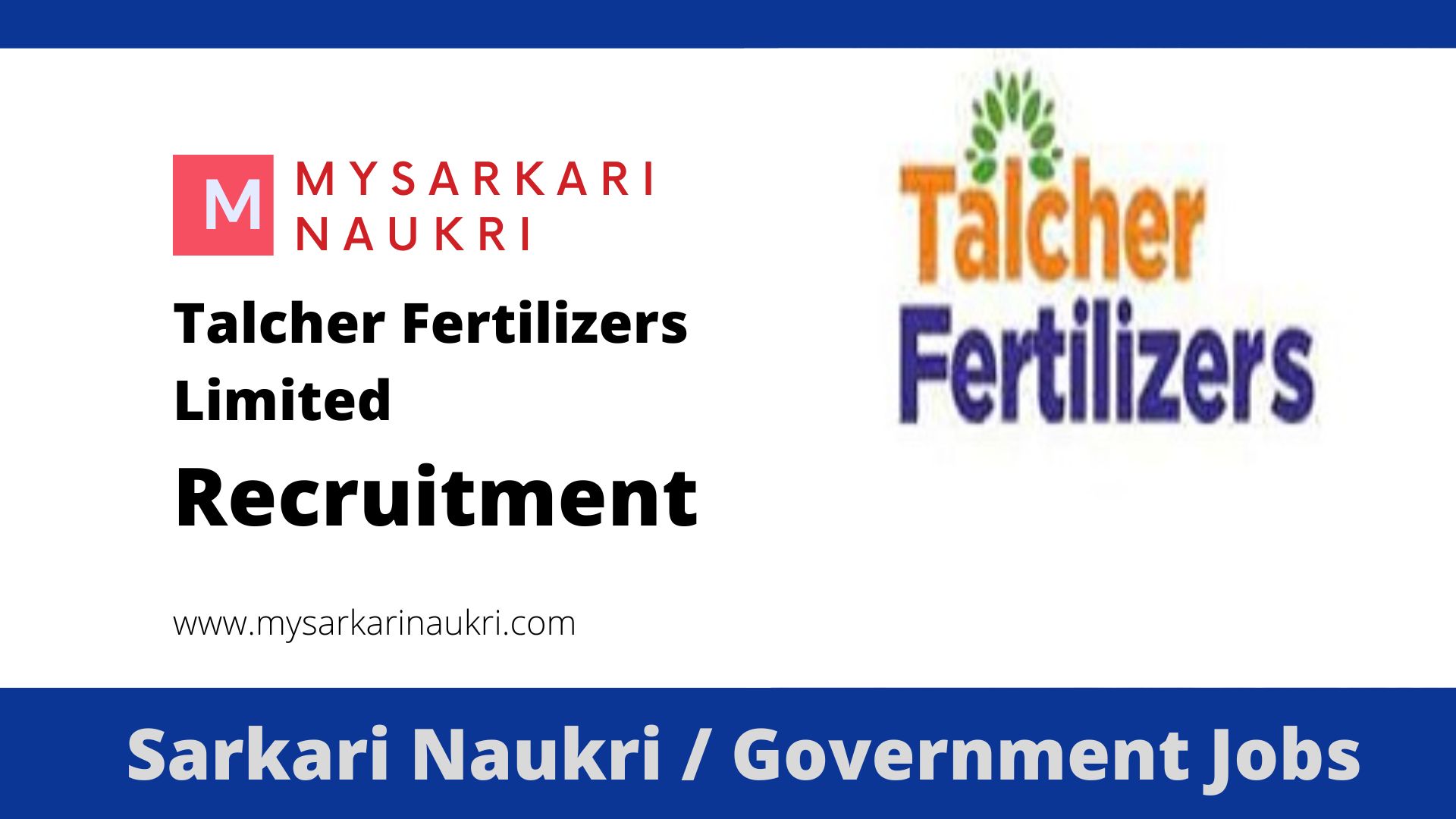Talcher Talcher Fertilizers Limited Recruitment 2026: Career Guide, Vacancy ...