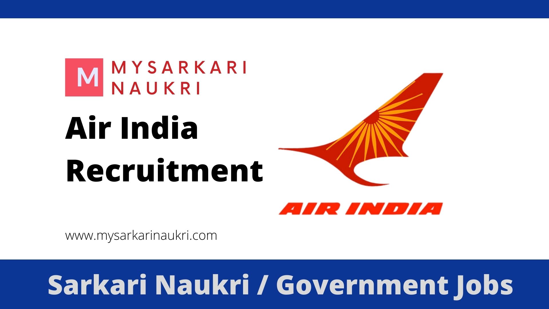 Air India Recruitment 2022 for IT Business Finance Manager -  MySarkariNaukri.com